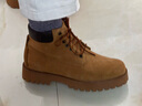 Clarks其樂(lè )Roading Hi男士舒適保暖短靴戶(hù)外機能風(fēng)厚底工裝鞋靴 黃棕色 261878037 44 曬單實(shí)拍圖
