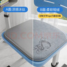 七七家夏季冰絲學(xué)生坐墊教室椅子墊加厚記憶棉凳子座墊36x34厘米帶卡扣 曬單實(shí)拍圖