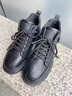 海瀾之家（HLA）男鞋春季2026新款復古工裝鞋戶(hù)外休閑皮鞋厚底中幫馬丁鞋子男 黑色中幫-四季單里 41 曬單實(shí)拍圖