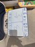 得力40*30cm黑色桌面手持小白板 可擦寫(xiě)單面桌面寫(xiě)字板 磁性?xún)和矣媒虒W(xué)小黑板記事備忘提示板 曬單實(shí)拍圖