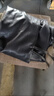 反穿衣工作服男女加大加厚皮革罩衣防油長(cháng)袖長(cháng)廚房屠宰防水圍裙 墨綠皮革反穿衣1.3米 曬單實(shí)拍圖