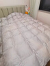 南極人（Nanjiren）全棉羽絨被套被罩單件羽絨被專(zhuān)用被殼自充絨內膽套自充防鉆絨床品 全棉提花雙層防鉆絨【灰色】96%人的選擇 200x230cm【高密防鉆絨 自充羽絨被殼單件】 曬單實(shí)拍圖