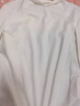 松山棉店小暖羊半高領(lǐng)女士打底衫含羊毛秋冬百搭肌底衣透氣7A抑菌抗靜電 曬單實(shí)拍圖