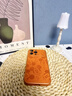 素洛適用蘋(píng)果17promax手機殼素皮紋米奇哆啦a夢(mèng)iPhone16pro創(chuàng  )意卡通可愛(ài)15磨砂耐臟大視窗14男女保護套 【橙色-米奇】高級皮紋軟邊 iPhone 14 Pro Max 曬單實(shí)拍圖