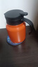 LOCKZI燜茶壺316不銹鋼小保溫壺家用內膽悶茶水壺小型悶泡茶壺大容量 橙色 0.8L 316不銹鋼 曬單實(shí)拍圖
