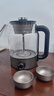 御茗純鈦煮茶器噴淋式家用全自動(dòng)蒸汽煮茶養生壺玻璃保溫黑白茶煮茶壺一體機智能茶爐大容量辦公室蒸茶 純鈦煮茶器+純鈦茶杯2個(gè) 曬單實(shí)拍圖