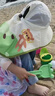 卡爾美（KELME）兒童防曬帽遮陽(yáng)帽子夏季防紫外線(xiàn)男女童披風(fēng)大帽檐海邊沙灘太陽(yáng)帽 曬單實(shí)拍圖