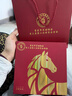 IGIFTFIRE新年文創(chuàng  )禮品套裝《馬到功成》2026馬年筆記本禮盒套裝定制logo生肖記事本文創(chuàng  )書(shū)簽U盤(pán)筆本子 馬到功成筆記本+簽字筆- 中國紅 曬單實(shí)拍圖