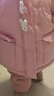 嘟嘟家女童棉襖冬裝加厚兒童棉服冬季潮寶寶外套深冬洋氣童裝 粉色 100 曬單實(shí)拍圖