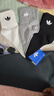 阿迪達斯（adidas）三葉草 男襪女襪秋冬季舒適透氣吸汗運動(dòng)襪子中高筒棉襪跑步襪3雙 JP1271  黑白灰3雙  中筒襪 M （適合39-42碼） 曬單實(shí)拍圖