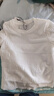 百圖betu女裝夏季新款T恤立體提花肌理寬松圓領(lǐng)短袖T恤女2304T12 米白 S 曬單實(shí)拍圖