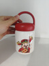 Diller保溫杯女2025新款316不銹鋼兒童學(xué)生保溫杯可愛(ài)小巧便攜隨手杯 200ML財源手提保溫杯紅色 曬單實(shí)拍圖