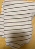 蕉內小熱皮303+++兒童保暖內衣上衣男女童7A抗菌高領(lǐng)秋衣打底衣秋冬季 奶白條紋 150 曬單實(shí)拍圖