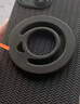 品勝雙面磁吸硅膠指環(huán)扣背貼手機支架小巧便攜穩固360°旋轉可拆卸適用蘋(píng)果17/16Pro max華為mate70 黑 曬單實(shí)拍圖