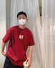 回力馬年本命年限定t恤男女款短袖2026新款生肖馬轉運圓領(lǐng)純棉中袖小t 酒紅(ha鏤空馬中標) M /170(建議100斤-120斤左右) 曬單實(shí)拍圖