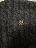 MO&Co.秋新品山羊絨綿羊毛絞花肌理拉鏈開(kāi)襟寬松毛衣 曬單實(shí)拍圖