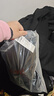 凡客誠品（VANCL）褲子男秋冬季衛褲寬松百搭小腳褲胖子大碼男士休閑褲 黑色 2XL 曬單實(shí)拍圖