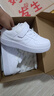 特步童鞋兒童空一校園百搭小白鞋學(xué)生板鞋 新白色 35 曬單實(shí)拍圖
