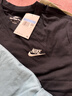 耐克(NIKE)春夏男短袖T恤 純棉 運動(dòng)休閑 經(jīng)典簡(jiǎn)約 AR4999-013 黑色M 曬單實(shí)拍圖