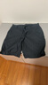 雅戈爾（YOUNGOR）休閑短褲男漢麻棉萊賽爾面料舒爽吸濕排汗好穿易搭商場(chǎng)同款 墨綠 35 175/86A 曬單實(shí)拍圖
