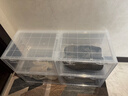 SupBro鞋盒球鞋aj磁吸收納盒透明網(wǎng)紅折疊鞋盒收納側開(kāi)展示鞋墻 側開(kāi)磁吸款半透明*2個(gè)裝 33.7*26.5*20.6cm 曬單實(shí)拍圖