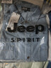 JEEP SPIRIT吉普牛仔襯衫男春季美式工裝復古外套男長(cháng)袖襯衣男裝 淺藍 XL 曬單實(shí)拍圖