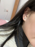 黃金耳釘女小豆豆純金999足金耳環(huán)小金豆養耳洞耳飾送女友禮物 直針款式+配送專(zhuān)柜禮盒+國檢證書(shū) 4mm光面一對(限時(shí)五折) 曬單實(shí)拍圖