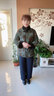 雅鹿媽媽皮毛一體外套防風(fēng)抗寒中老年人新款棉服奶奶裝時(shí)尚新中式上衣 曬單實(shí)拍圖