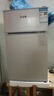 志高小冰箱雙門(mén)小型電冰箱 家用小冰箱雙開(kāi)門(mén)冰箱宿舍租房辦公室冷藏冷凍迷你節能冰箱 S108一級能效【本店精選】銀色 曬單實(shí)拍圖