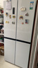 容聲431升十字門(mén)對開(kāi)四開(kāi)門(mén)大容量家用電冰箱一級能效雙變頻風(fēng)冷無(wú)霜母嬰BCD-431WD3FP煥新補貼 曬單實(shí)拍圖