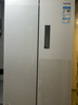 東芝（TOSHIBA）420小法式冰箱四開(kāi)門(mén)雙開(kāi)門(mén)高容全嵌入式一級能效國家補貼低能耗家用國家補貼電冰箱 GR-RF420WI-PM171織瑾白 曬單實(shí)拍圖