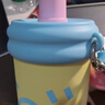 炊大皇保溫杯316不銹鋼高顏值女茶水分離杯兒童吸管大容量水杯子600ml 曬單實(shí)拍圖