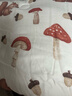 英氏（YEEHOO）A類(lèi)母嬰兒童100%全棉雙層紗布脫脂棉花秋冬被子芯松果萌秋120*150 曬單實(shí)拍圖