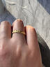芙曼紗足金包銀黃金戒指滿(mǎn)天星999足金情侶對戒生日禮物送男女朋友老婆 足金包銀-滿(mǎn)天星情侶對戒一對 開(kāi)口可調節 曬單實(shí)拍圖