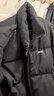 JEEP吉普羽絨服男冬季短款保暖立領(lǐng)外套男士休閑衣服男裝 黑色 2XL 曬單實(shí)拍圖