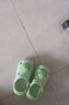 巴拉巴拉兒童拖鞋夏季男童女童可愛(ài)卡通休閑鞋子軟底輕便 綠色調00444 16 適合腳長(cháng)16cm 曬單實(shí)拍圖