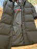 鴨鴨（YAYA）珠峰系列羽絨服女2025冬新款過(guò)膝長(cháng)款男士加厚防寒外套 黑色 【男女同款現貨速發(fā)】 L 【321克充絨 建議130-150斤】 曬單實(shí)拍圖