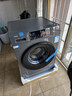 海爾（Haier）滾筒洗衣機10KG全自動(dòng)家用大容量 一級變頻+超薄+1.1高洗凈比+高溫洗+雙噴淋 政府補貼XQG100-608H 曬單實(shí)拍圖