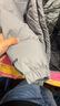 黑冰（BLACKICE）25秋冬新款男羽絨服防風(fēng)保暖耐磨700蓬鵝絨拼色連帽外套  F8567MJ 黑灰 L 曬單實(shí)拍圖