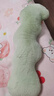 云朵波浪抱枕女生側睡覺(jué)夾腿床頭可愛(ài)長(cháng)條枕頭床上靠枕可拆洗 抹茶綠【仿兔毛面料】 含枕芯 80厘米【獨立內膽可拆洗】 曬單實(shí)拍圖