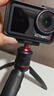 優(yōu)籃子【Ulanzi】大疆DJI Action4/5Pro運動(dòng)相機手持自拍延長(cháng)桿三腳架掛脖支架兔籠云臺磁吸快拆底座配件 大疆Action5/4/3·MT-50磁吸三腳架 曬單實(shí)拍圖