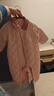 迷你巴拉嬰兒衣服男女寶寶抗濕冷棉服輕暖翻領(lǐng)連體衣【魔法棉】 粉紅60002 73cm 曬單實(shí)拍圖