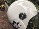 NUOMAN3C認證電動(dòng)車(chē)頭盔男女摩托電瓶車(chē)半盔保暖防霧高清機車(chē)安全帽 庫洛米A成人盔+隨機風(fēng)車(chē)+KT粉白 曬單實(shí)拍圖