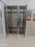 304不銹鋼陽(yáng)臺柜收納柜防曬防水家居衣柜儲物柜置物多層雜物柜子 304雙門(mén)1000_900_500 曬單實(shí)拍圖