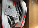 adidas 二代閃充跑鞋 ADIZERO SL2 M WIDE競訓體測跑鞋男阿迪達斯 灰白/黑色/亮紅   42 曬單實(shí)拍圖