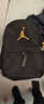 NBA VIBE新款潮牌雙肩包男女大容量運動(dòng)初高中學(xué)生書(shū)包電腦包百搭校園背包 黑金【高版本】 曬單實(shí)拍圖