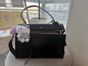 GROTTO個(gè)樂(lè )經(jīng)典R66大號高級感復古大容量手提單肩斜挎包通勤禮物 經(jīng)典黑L（古金） 曬單實(shí)拍圖
