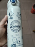 史努比（SNOOPY）兒童保溫杯小學(xué)生上學(xué)專(zhuān)用喝水杯316不銹鋼便攜帶吸管男女孩杯子 曬單實(shí)拍圖