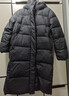 森馬（Semir）陳都靈|90絨子羽絨服女25冬長(cháng)款三防抗靜電連帽外套109725113001 曬單實(shí)拍圖