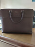 袋鼠新年新款高檔真皮公文包男大容量手提包時(shí)尚百搭辦公商務(wù)雙層斜肩 雙層加大號棕色(單包無(wú)) 大包 默認1 大號15.6英寸  標準號放14英寸 曬單實(shí)拍圖